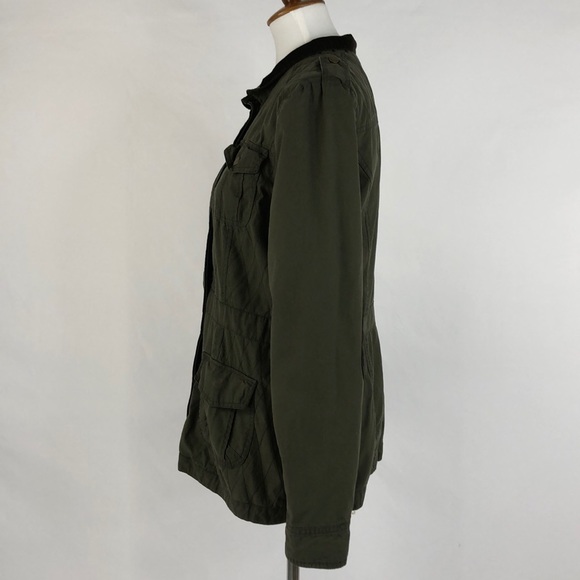 Kut from the Kloth OliveGreen Utility Jacket - Picture 2 of 7